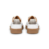 SALMA White & Natural fish leather