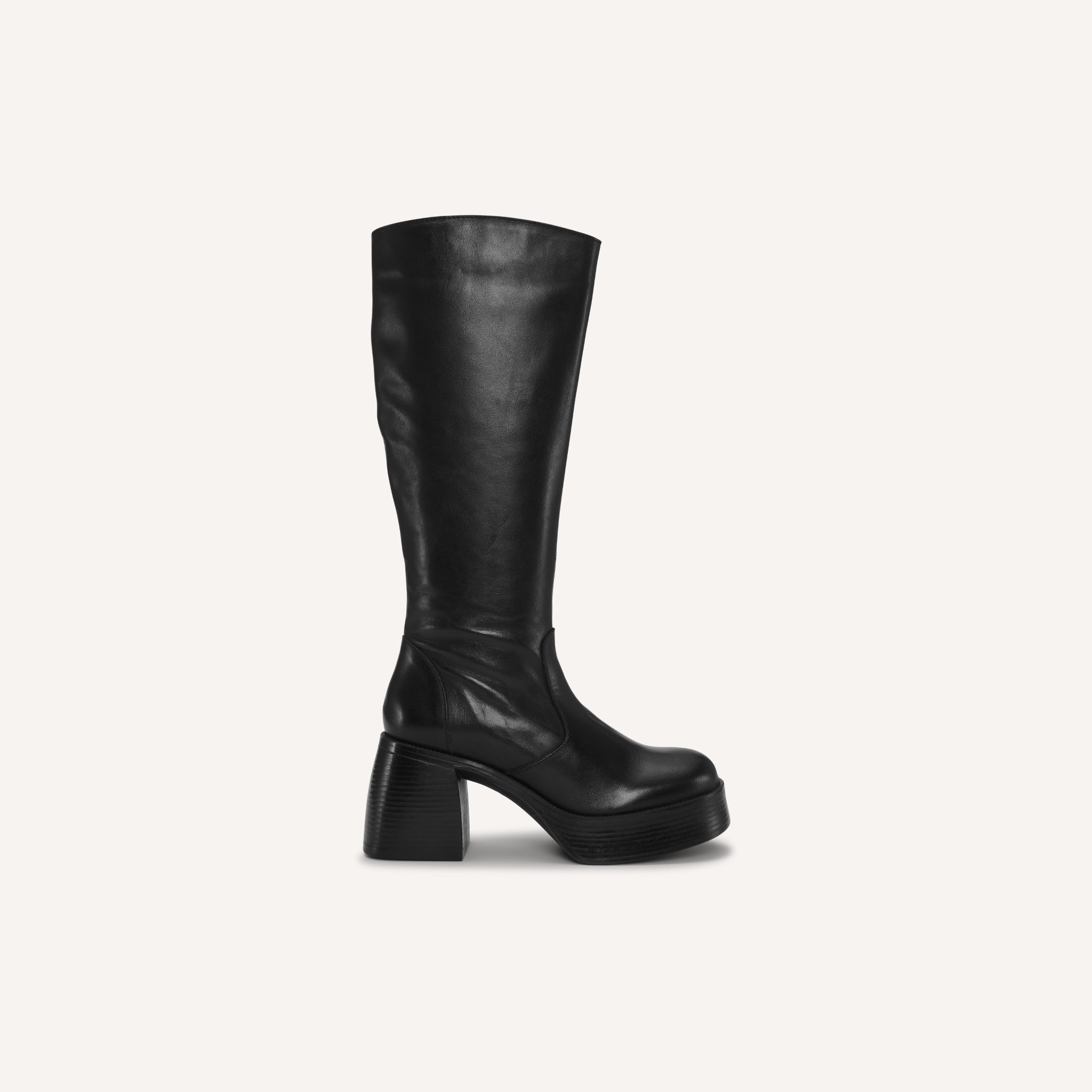 DESTROY HIGH BOOT BLACK - JoDis